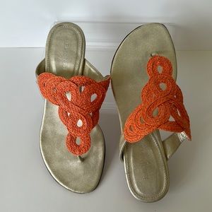 Eric Javits Size 8N Thong Sandal.